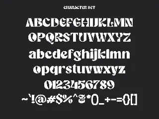 Broukha Decorative Display Font