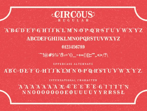 The Circous font