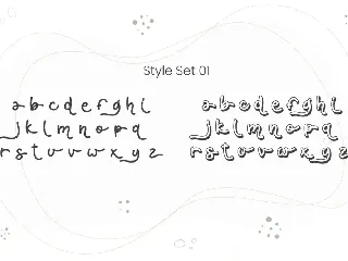 Agfolan - Layered Script Font