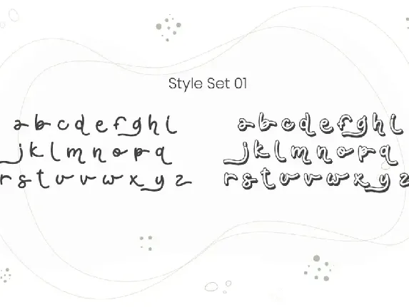 Agfolan - Layered Script Font