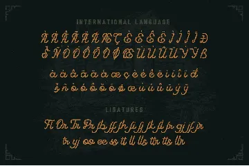 Goodline Rough font