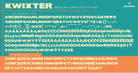 Kwixter font