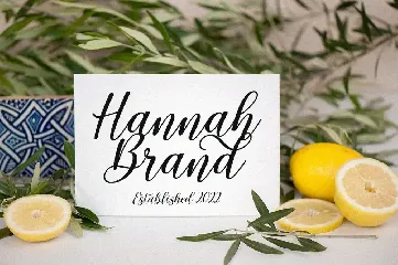 Brimosa Script font