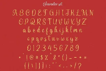 Chuglet Cursive Script Font