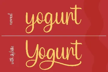 Chuglet Cursive Script Font