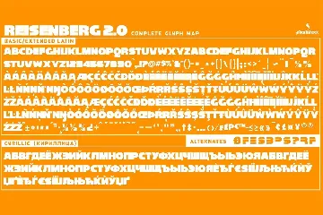 Reisenberg 2.0 font