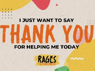 Rages - It's A Rough Brush Font