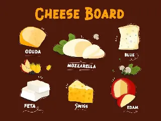 Bitten Cheese Advertisement Font