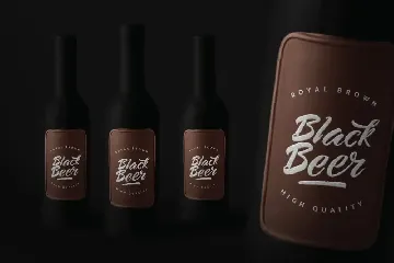 The Beard - Branded Logotype font