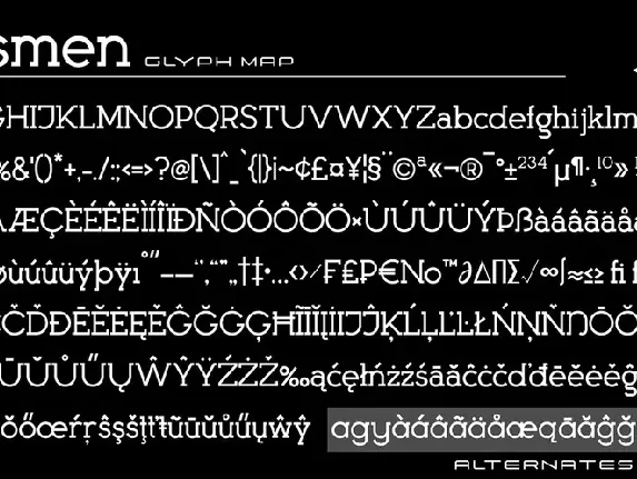 Kingsmen font