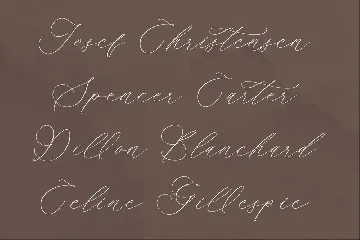 Ramsttale Chelliria Chic Calligraphy Font