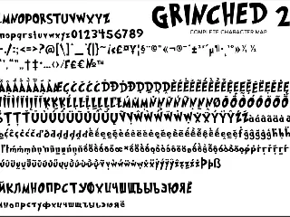 Grinched 2.0 font