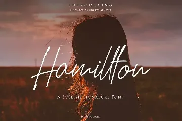 Hamillton Script font