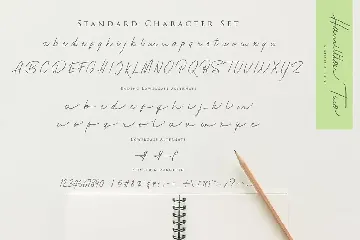 Hamillton Script font