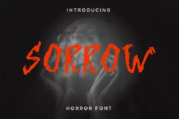 Sorrow - Horror Font