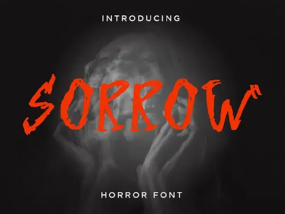 Sorrow - Horror Font