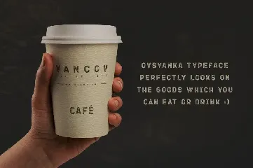 Ovsyanka Typeface font