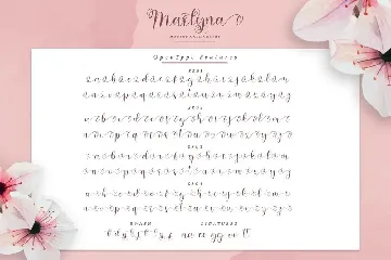 Marlyna - Wedding Script font