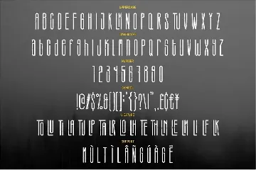 Therlalu - Condensed Sans Serif Font