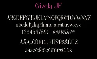 Gizela font