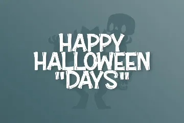 Henrore - Halloween Wood Font