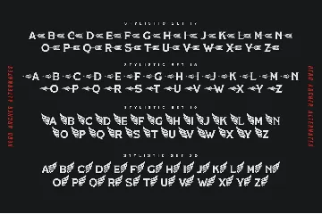 The Hero Archer Typeface font