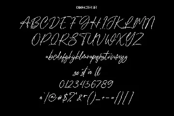 Fragmentix Signature Script Font