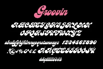 Groovin font