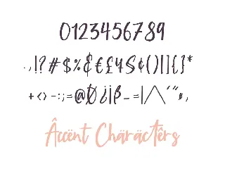 Childish Script Font