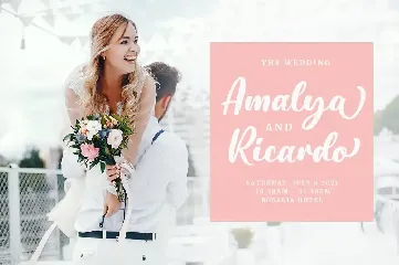 Brettisa - Wedding Font