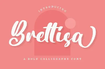 Brettisa - Wedding Font