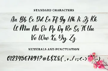 Brettisa - Wedding Font