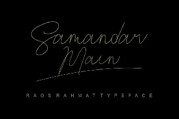 RaosRahmat Font