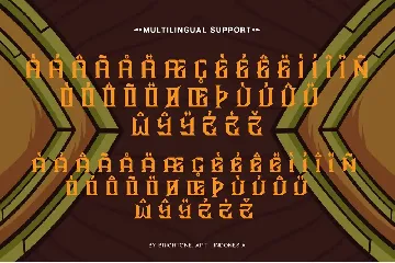 Valhalla Rizer - Esport Display Font