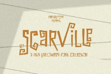 Scarville font