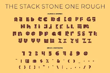 The Stack Stone - Display Font