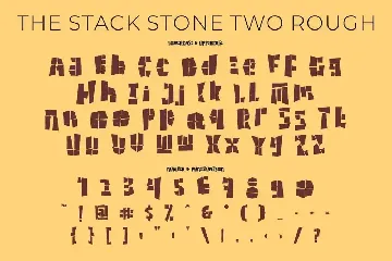 The Stack Stone - Display Font