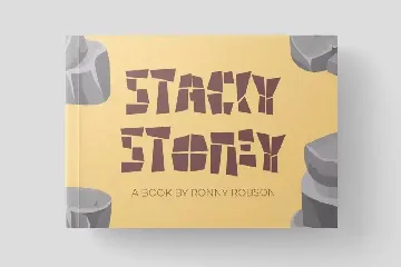 The Stack Stone - Display Font