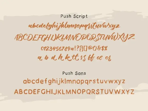 Push Font Duo