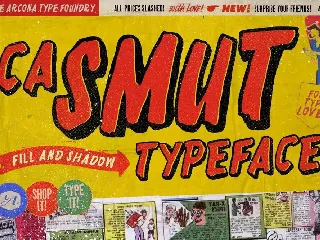 CA Smut font