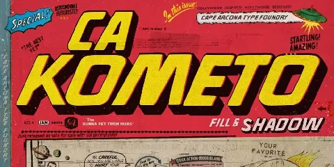 CA Kometo font