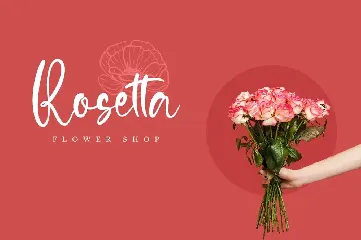 Roselitta - Wedding Font