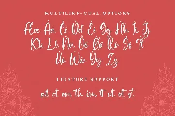 Roselitta - Wedding Font