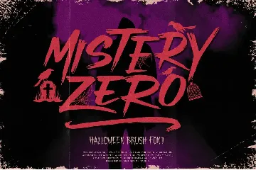 Mistery Zero Typeface font