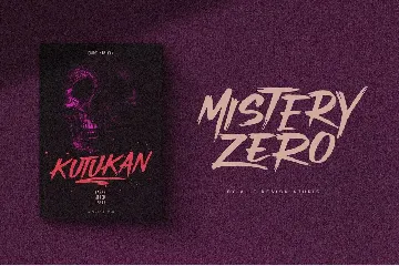 Mistery Zero Typeface font