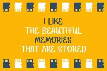 Memori Days Font