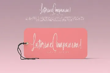 Lintang Kangen - Handwritten Font