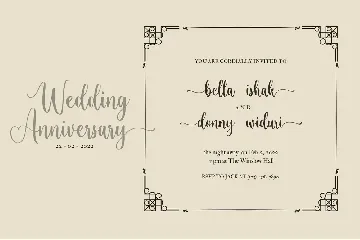 Smooth Loving - Wedding Font