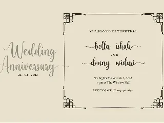 Smooth Loving - Wedding Font