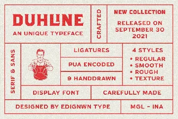 Duhline - Display Font